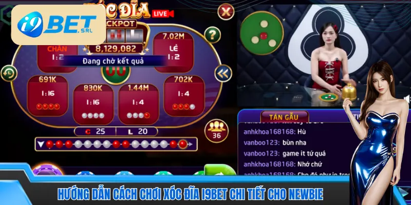 Hướng dẫn cách chơi Xóc đĩa I9bet chi tiết cho newbie 